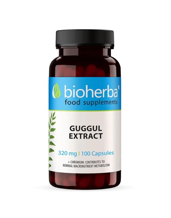 ГУГУЛ ЕКСТРАКТ /GUGGUL/, 320mg, 100 капсули