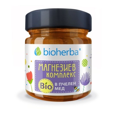 Магнезий комплекс в Био Пчелен мед, 280 гр.