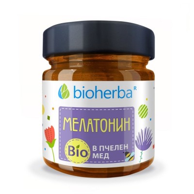 Мелатонин в Био Пчелен мед, 280 гр.