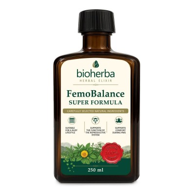 БИЛКОВ ЕЛИКСИР, Femo Balance СУПЕР ФОРМУЛА, 250 ml