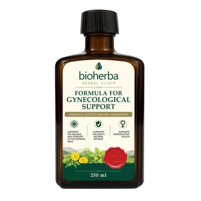 БИЛКОВ ЕЛИКСИР, ФОРМУЛА ЗА ГИНЕКОЛОГИЧНА ПОДКРЕПА, 250 ml