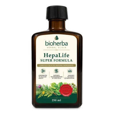 БИЛКОВ ЕЛИКСИР, Hepa Life СУПЕР ФОРМУЛА, 250 ml