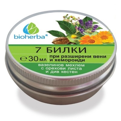 Мехлем 7 БИЛКИ при разширени вени и хемороиди, 30 мл.
